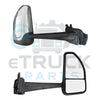 2022–2025 Peterbilt 579 Passenger Side (RH) Door Mirror Assembly with Chrome Cover
